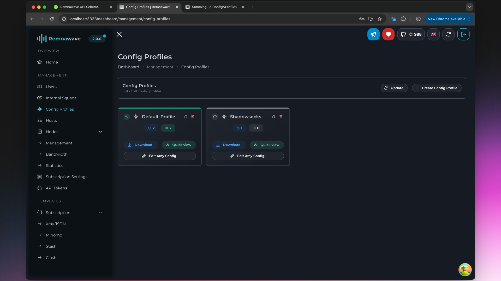 Config Profiles Preview 1