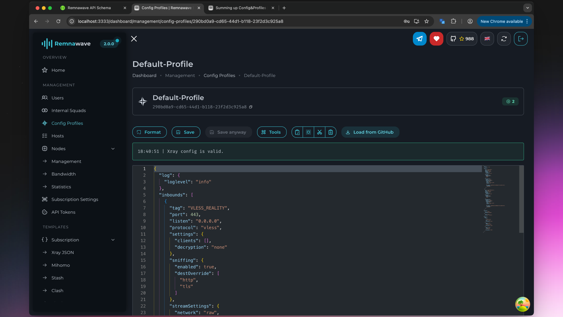 Config Profiles Preview 1