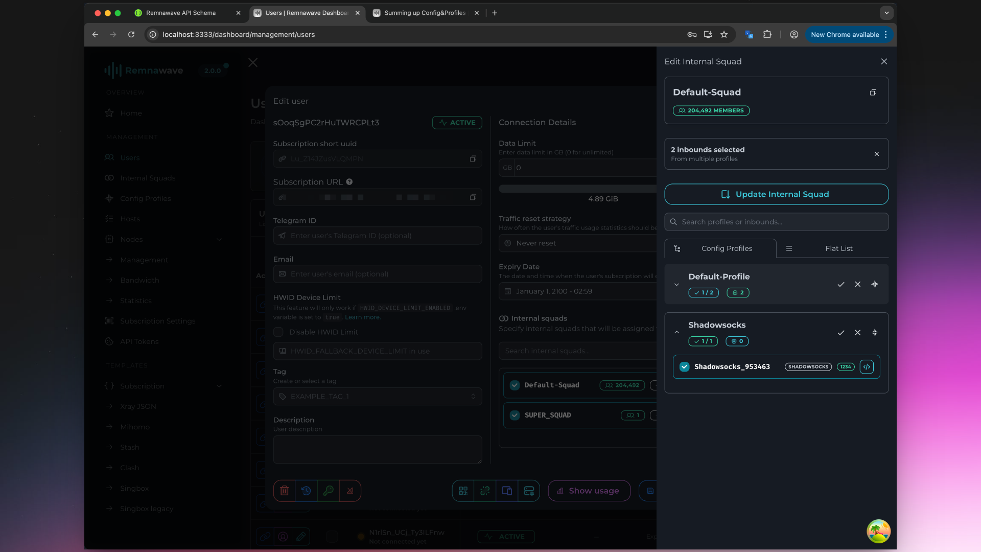 Config Profiles Preview 1